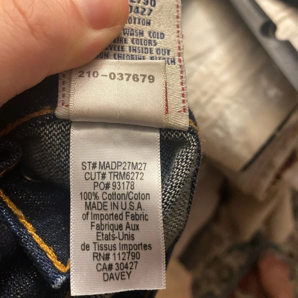 True Religion Men's Davey Pony Express Slim Jeans in Iron Horse 29x33
